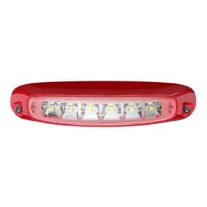 Alternative view of Eclairage de zone SL209 - 6 LEDs - 1460 Lumens - Rouge